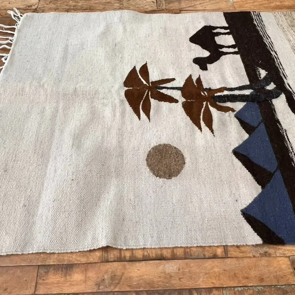 Egyptian Hand woven Rug 47 x 30